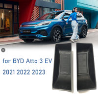 รถประตูสล็อตที่เท้าแขนกล่องเก็บสำหรับ BYD Atto 3 EV 2021 2022 2023ถาดคอนโซลกลางเบ็ดเตล็ดบรรจุออแกไนเซอร์อุปกรณ์เสริม