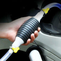 Universal Siphon Hose Hand Fuel Pump Car Fuel Tank Sucker Oil Transfer Fuel Pump Petrol Diesel Liquid Fuel Saver for Car Oil-DFGN STORE