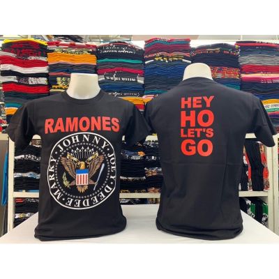 เสื้อวงดนตรี Ramones เสื้อวินเทจ เท่ๆป้าใส่สบาย Cotton100
