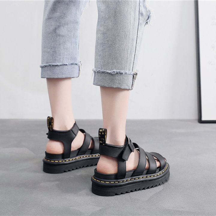 dr-martens-air-wair-thick-soled-mens-sandals-leather-sandals-for-woman