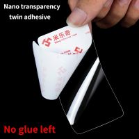 Thickened Nano Traceless Magic Tape Double sided Adhesive Ultra thin Transparent Auxiliary Waterproof High viscosity Adhesive