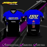 (All sizes are in stock)   Short sleeve Sweatshirt, racing team pattern, designed by Jersey RacingArmRecent, can be customized.  (You can customize the name and pattern for free)