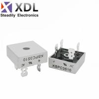 2PCS KBPC3510 35A 1000V Bridge Rectifier Baru dan Asli IC WATTY Electronics