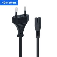 【LZ】✙▤  EU Figura 8 Cabo de Alimentação C7 para Euro EU Europeu 2 Pinos Plugue AC Cabo para Câmeras Impressora Notebook Etc