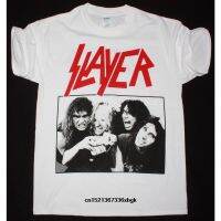 Hot sale The Slayer Eagle band graphic Mens 100% Cotton Round Neck Short Sleeve T-Shirt  Adult clothes