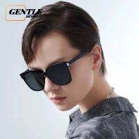 (GENTLE MOSCOT)  Retro Big Frame Square Sunglasses For Women Classic Anti Uv Driving Shades For Men