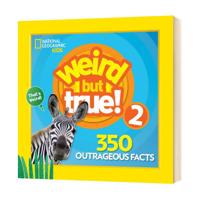 National Geographic Kids weird but true 2 original English National Geographic Kids weird but true 2 funny scientific facts really strange English books