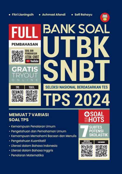 Buku UTBK: Bank Soal UTBK SNBT TPS 2024 | Lazada Indonesia