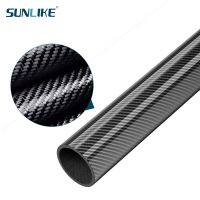 3 PCS   Length 330MM Carbon Fiber Tube Pipe 33CM Diameter 4mm 5mm 6mm 7mm 8mm 9mm For RC Model Airplane Drone Accessories Wires Leads Adapters