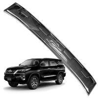 กันรอยท้าย ชายประตูท้าย ชายบันไดท้าย สี โครเมี่ยม สำหรับ โตโยต้า Toyota Fortuner รุ่น TRD ปี 2015-2017