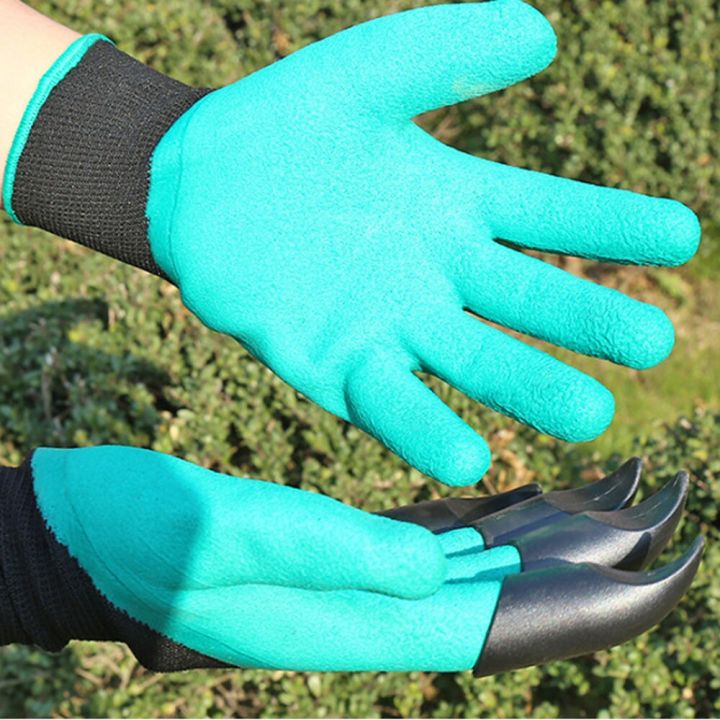 be-worth-ถุงมือทำสวนด้วยปลายนิ้วกรงเล็บสำหรับขุดสวนกุหลาบปลูกถุงมือตัดแต่งกิ่งถุงมือขุด