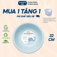 Chậu rửa mặt Notoro inochi cho bé thau nhựa tắm gội đầu size 32cm