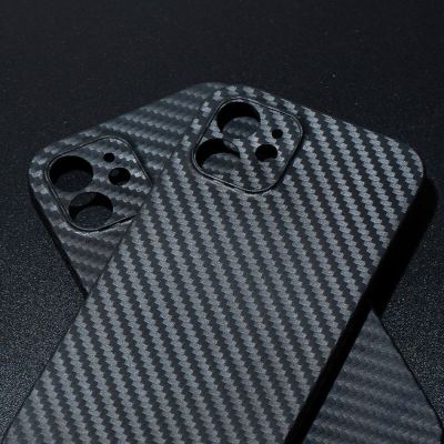 [สินค้าใหม่มีในสต็อก] เคสโพลีพร็อพพีลีนคาร์บอนไฟเบอร์0.3มม. สำหรับ iPhone 14 13 12 Mini 11 Pro Xs Max X XR เคลือบฝาครอบบางเฉียบสำหรับ iPhone SE 7 8 Plus