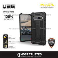 UAG Monarch Series Phone Case for Samsung Galaxy S10 Plus / S10e with Military Drop Protective Case Cover - Black