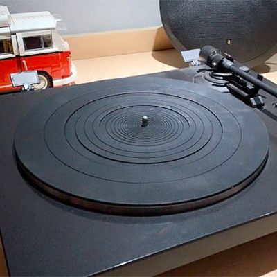 Anti-vibration Silicone Pad Rubber LP Antislip Mat for Phonograph Turntable Vinyl Record Players Accessories Dropship