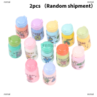 remai บ้านตุ๊กตา2ชิ้นเฟอร์นิเจอร์ขนาดเล็กของเด็กรุ่นถ้วยน้ำร้อนจำลองการ์ตูน