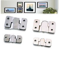 4pcs Stainless Steel Art Gallery Painting Interlocking Hook Picture frame hook wall hanger Photo Frame Clip Furniture Hardware