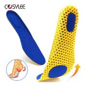 Memory Foam Insoles For Shoes Sole Mesh Deodorant Breathable Cushion Running Insoles For Feet Man Women Orthotic Insoles