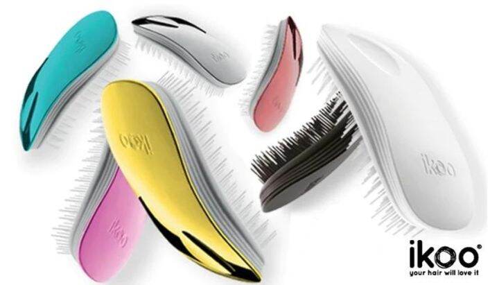 ikoo Home White Hair Brush | Lazada PH