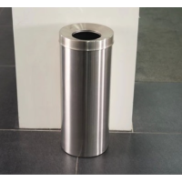 WQO ถังขยะ Stainless Steel   ถังขยะสแตนเลส 25x61cm ST201015-14 ที่ใส่ขยะ  Trash can