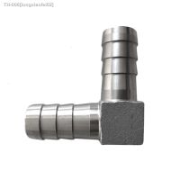 ❧▧ 6 8 10 12 13 14 15 16 19 20 25 32 40mm Hose Barb Tail Euqal Elbow 90 Degree 304 Stainless Steel Pipe Fitting Connector Coupling