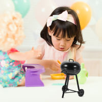 Ajigo【Hot Sale】 Dolls House Mini House Grill Bbq Grilling Model บ้านของเล่น เครื่องมือทำอาหาร Mini House Kitchen Prop