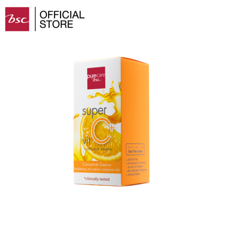 bsc-pure-care-super-vit-c-concentrate-essence-เอสเซ้นส์-วิตามิน-c-สูตรเข้มข้น-30-ml