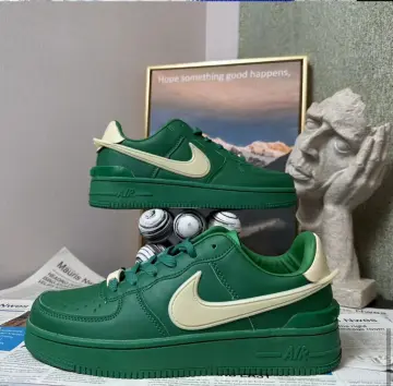 NIke air force 1 af1 utility green army size 7, Men's Fashion, Footwear,  Sneakers on Carousell