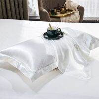 Silk Pillowcase for Hair and Skin 2 Pack Standard Size Silk Slip Covers