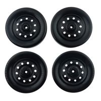 4Pcs/Set Metal Wheel Hub Upgrade Parts RC Car Spare Parts for WPL D12 RC Truck Car