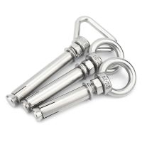 ▫ 304 Stainless Steel Expansion Ring Screw with Ring Expansion Bolt Hammock Swing Ring M6m8m10m12