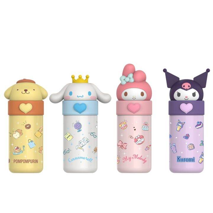 Sanrioed Anime Mymelody Cinnamoroll Kuromi Stainless Steel Insulation ...