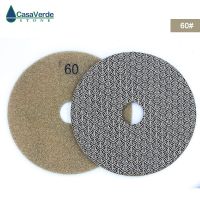 1pc/lot 5 inch 125mm Electroplated diamond polishing Pad Fast Removal Tile Glass Concrete Stone Sanding Disk Metal Polishing