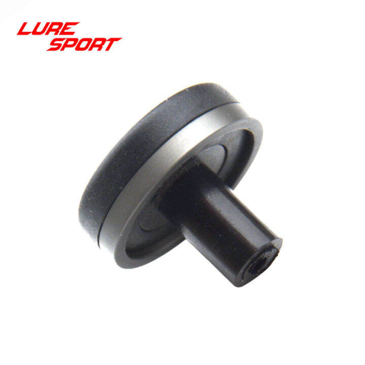 luresport-6ชิ้นหมวกยางคดเคี้ยวตรวจสอบก้นพลาสติกคันเบ็ดส่วนประกอบอาคารตกปลาขั้วโลกซ่อมอุปกรณ์-diy