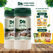 Natural Tỏi bột 60g x 2 hũ Dh Foods - Combo 2 hũ Bột tỏi nguyên chất
