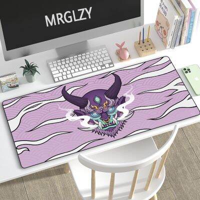 หลายขนาด Wave Art Mouse Pad เครื่องเกม แผ่นรองเมาส์สีชมพูขนาดใหญ่ อุปกรณ์เกมแล็ปท็อป Mechanical Keyboard Table Pad