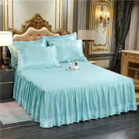 21 Colors Bed Skirt Bedspread Bedroom Home Full Queen King Single Double Bed Sheet With Elastic Mattress Cover Bedding 1.5m 1.8m