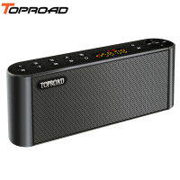 TOPROAD Wireless Bluetooth Speakers Portable Enceinte Speaker Handsfree MP3 With Mic TF FM HIFI Subwoofer Deep Bass Loudspeakers