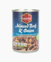 Minced beef &amp; onion 385g - Castle foods