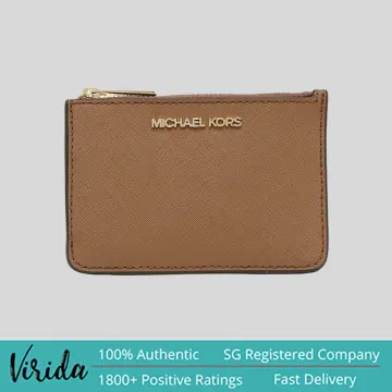 MICHAEL KORS Logo Wallet and Key Ring Gift Set