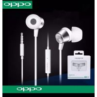 หูฟังออปโป้ หูฟังoppo อินเอียร์ หูจุ๊บ หูนิ่ม ของแท้ ช่องเสียบ 3.5mm รองรับ A93 A92 A31 A12 F11pro F11 F9 F7 F5 A5S A3S A83 A59 A57 A37 F1S ส่งจากไทย