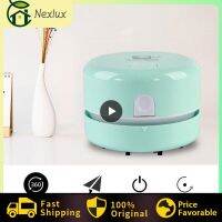 ☊○ Battery Power Supply Spiral Blades Mini Vacuum Cleaner 360 Degree Rising Wind Direction Portable Desktop Cleaners Strong Suction