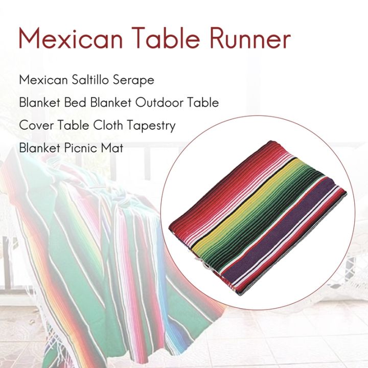 mexican-tablecloth-for-mexican-party-wedding-decorations-mexican-saltillo-serape-blanket-bed-blanket-outdoor-table-cover-table-cloth-tapestry-blanket-picnic-mat