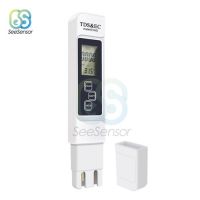 ปากกาเครื่องวัดอุณหภูมิ Tds Ec Meter 0-9990ppm ทดสอบ Tdsec ฟังก์ชัน3 In1เครื่องมือวัดคุณภาพเครื่องวัดค่าอุณหภูมิ