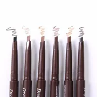 ดินสอเขียนคิ้วรุ่นใหม่ กันน้ำ Double eyebrow pencil