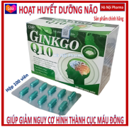 Viên Uống Bổ Não Ginkgo Q10, Hỗ Trợ Tăng Cường Lưu Thông Máu