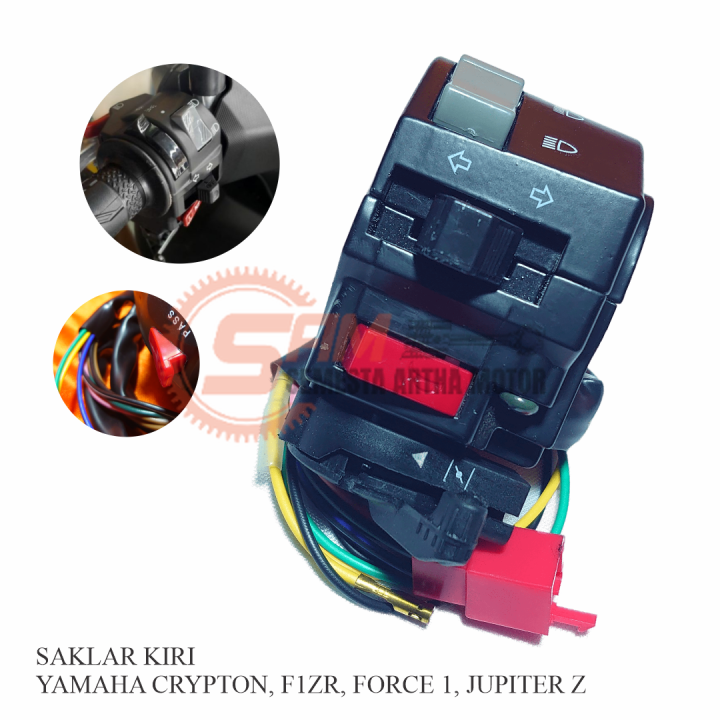 Switch Saklar Kiri Yamaha F1zr Force F 1 Vega R Tombol Klakson Sen