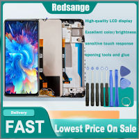 Redsange X666สำหรับ Infinix Hot 20 5G สัมผัสหน้าจอ LCD หน้าจอดิจิตอลแทนการประกอบสำหรับ Infinix Hot 20 5G X666B X666พร้อมกรอบกลางสำหรับ X666