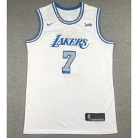 Hot Newest Top-quality New arrival 2022 2023 Newest shot goods Most popular 22/23 Top quality Ready Stock High quality 2021-2022 new season mens Los Angeles Lakers 7 Carmelo Anthony embroidery basketball jerseys jersey city white