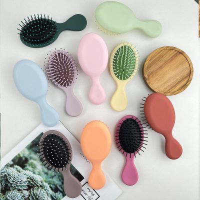 1pc Mini Hair Comb Salon Hairbrush Portable Head Scalp Massager Hair Combs Fashion Styling Shampoo Hair Brush Detangling Tools